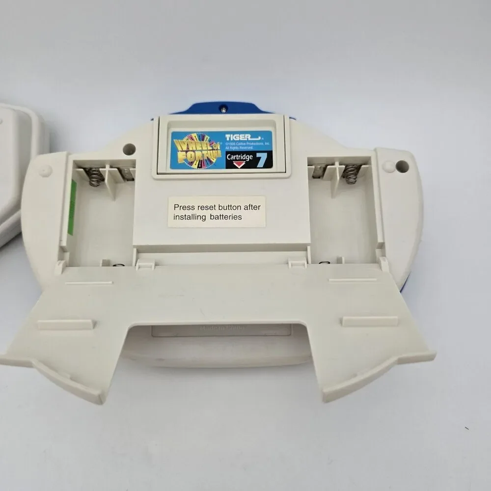 Tiger Electronics Wheel Of Fortune 95 And 98 Handheld Electronic Game WORKS